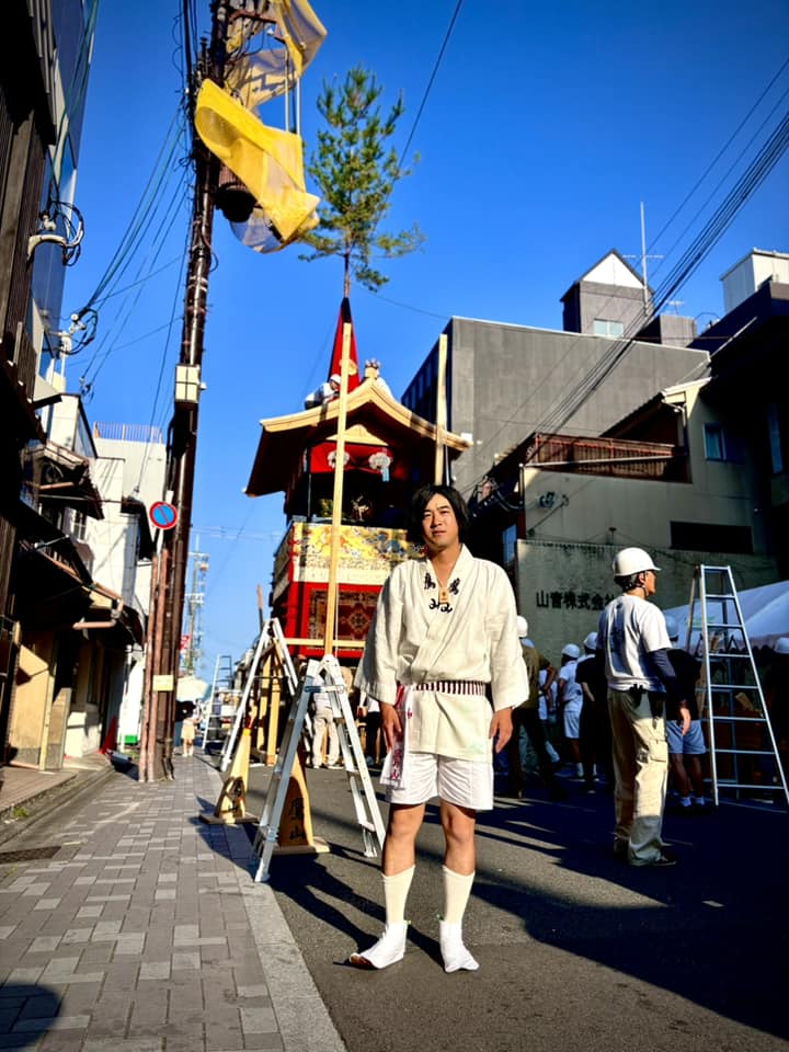 祇園祭　ご奉仕