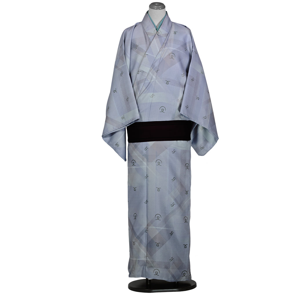 Furouya Kimono × 手染め屋 吉兵衛 着物 小紋 しけ引き 墨色 経済産業省伝統的工芸品認定 - 京都 着物屋 Furouya  Kimono – FUROUYA KIMONO